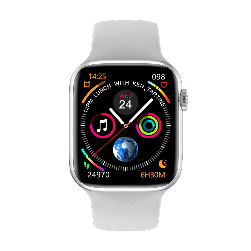 W26 Bluetooth Smart Watch 1.75 inch IP68 Waterproof Blood Pressure Monitor