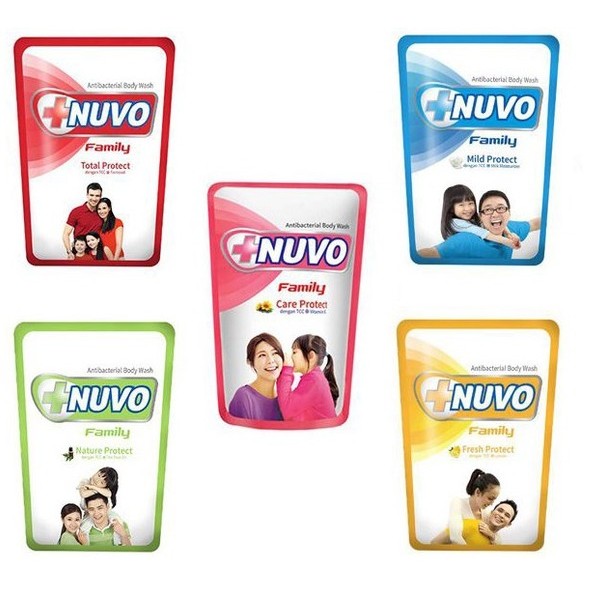 Nuvo Sabun Cair Isi 60 Ml / Sabun Mandi Nuvo Cair