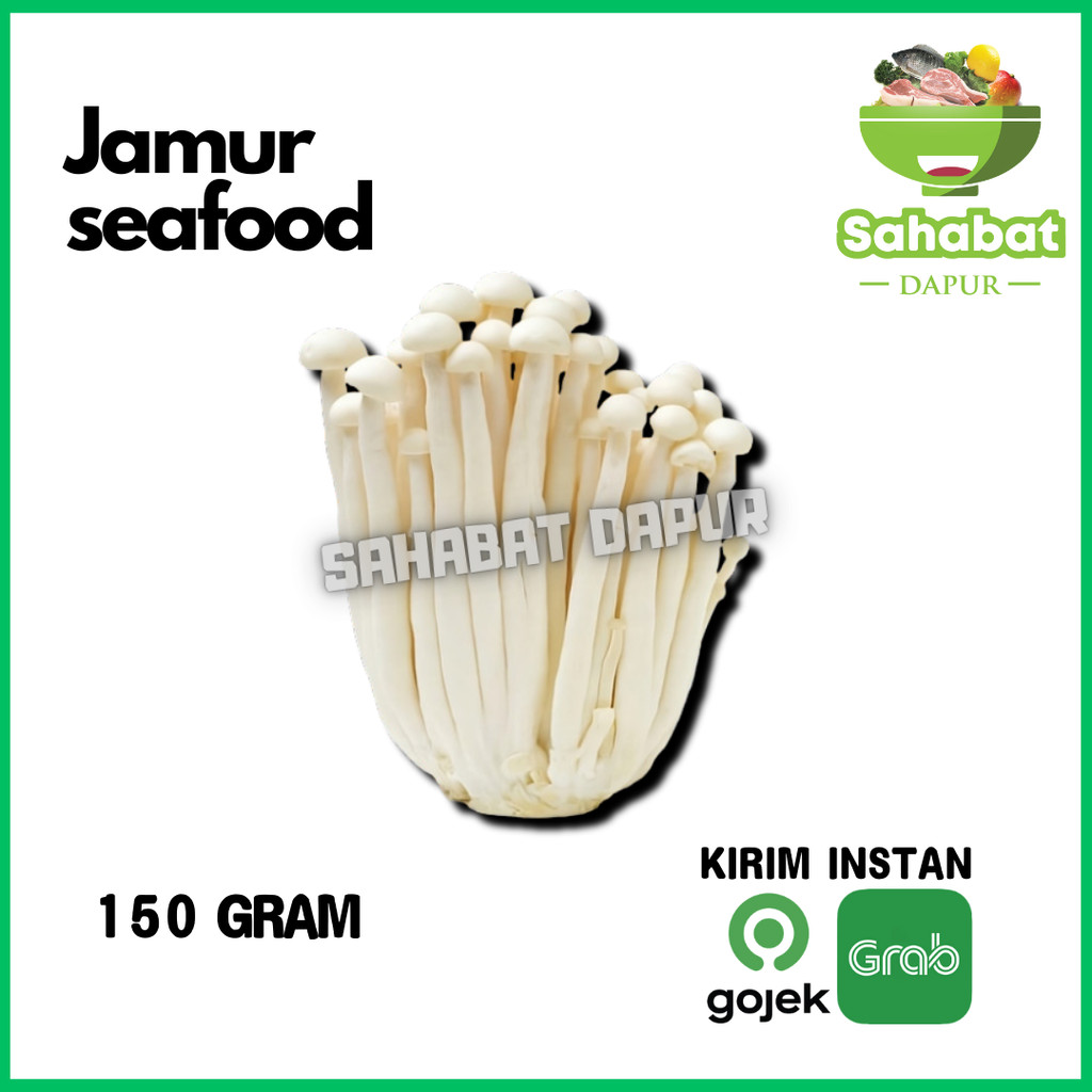 

Jamur Seafood / Snow White Mushroom - Sahabatdapur