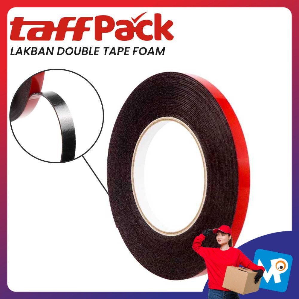 

Lakban Double Tape Foam TaffPACK 10M