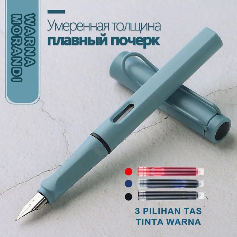 

Fountain Pen/pena/Pulpen/ink Pen for student Use 0.38mm/0.5mm -Miss Art