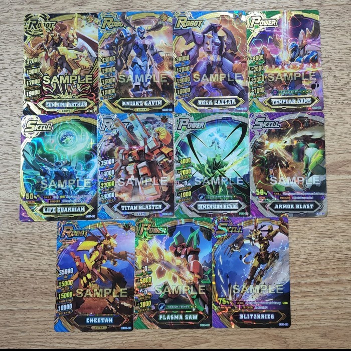 hero of robots sample set ori