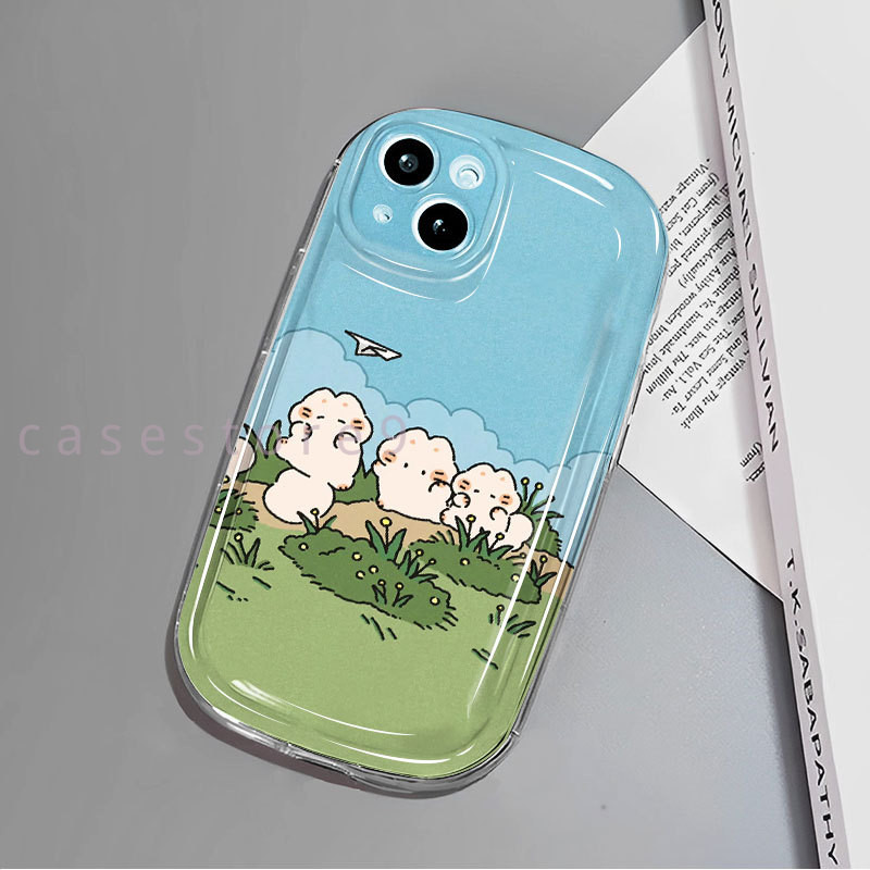 Case Oppo A92 A15 A16 A78 TPU Soft Case Oppo A31 2020 Casing Oppo Reno4 Pro A16k Fullcover Anticrack