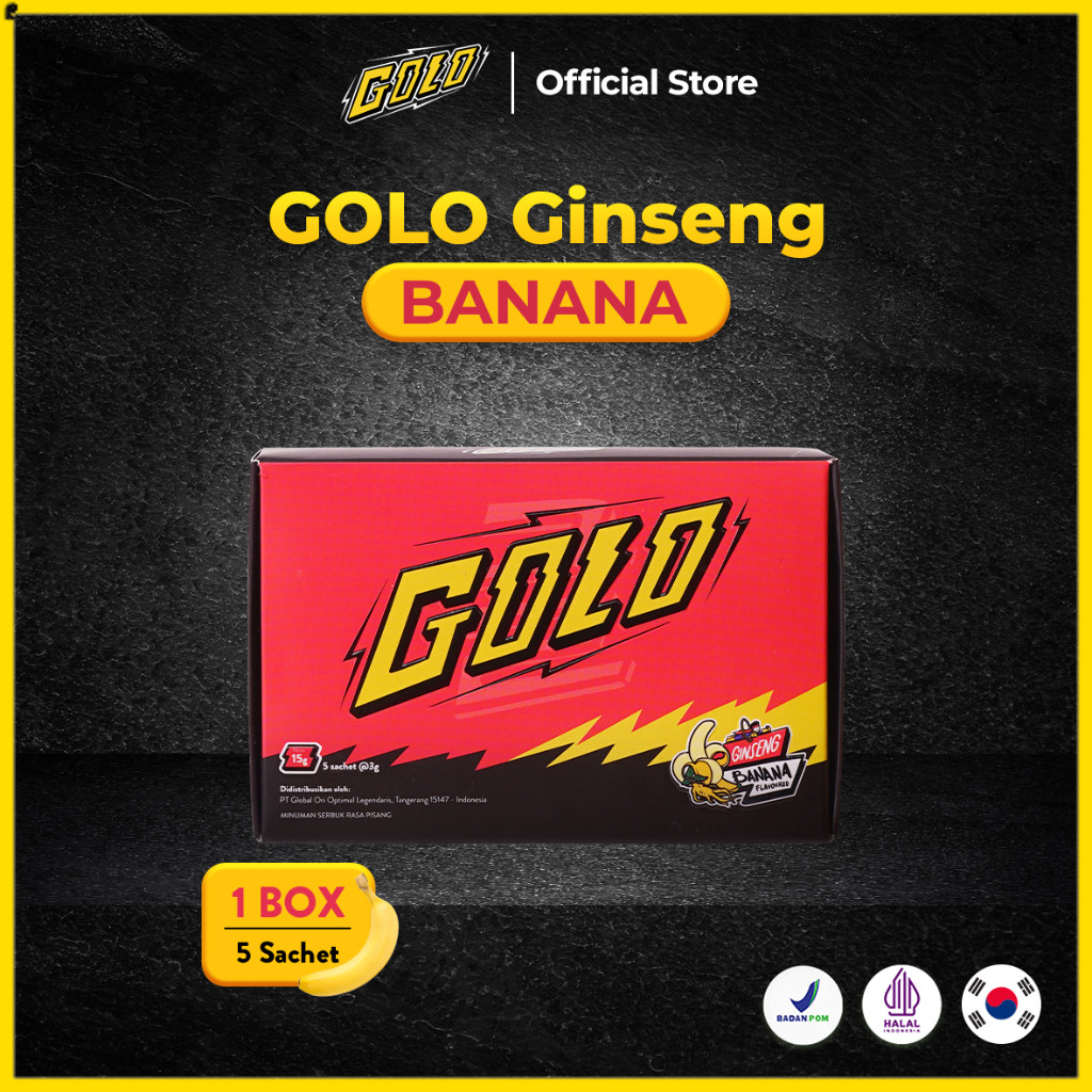 GOLO Ginseng Botanical Banana 1 Box renataa13