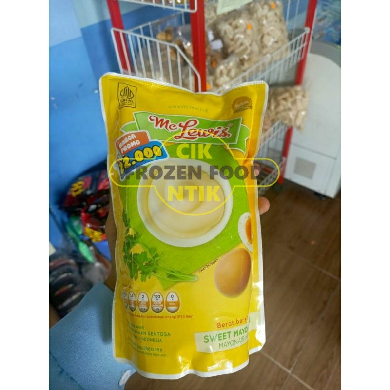 

McLewis Sweet Mayonaise 1kg Frozen food cik ntik Jambi cemilan jajanan seblak korea jepang