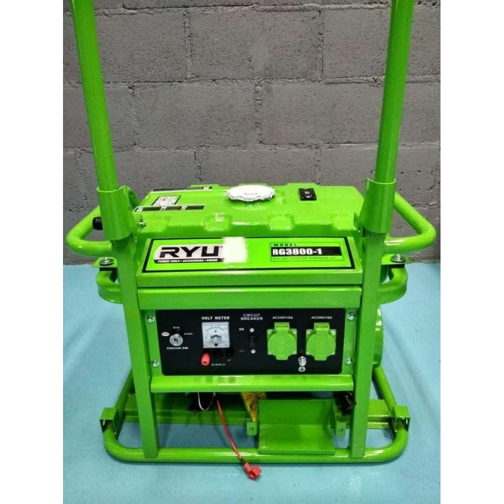 ryu mesin genset / gasoline generator set RG3800