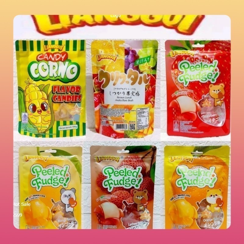 

[Menjual harga rendah] LIANGGUI HALAL PEELED FUDGE 108gr/ LIANG GUI PERMEN LUNAK ANEKA RASA BUAH/ JERUK/ STROBERI/ JAGUNG/ MANGO/ MANGGA/ LIANGGUI