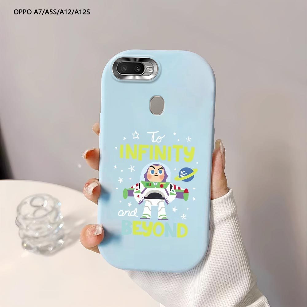 Untuk OPPO A7 A5S A12 A5 A3S A12e A59 A59S F1s A37 Neo9 Anime Toy Story Back Cover Case Soft Origina