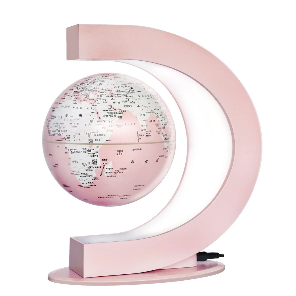 

Macaron Smart 6-Inch C-berbentuk Ar Maglev Dekorasi Dunia dengan Belajar Cahaya Ruang Tamu Hadiah Anak-anak