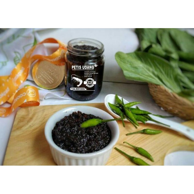 

250 grm petis udang asli sidoajo petis rujak petis buahTIGA BINTANG