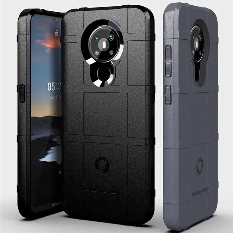 For Nokia 5.3 nokia5.3 Soft Shield Case Anti Knock Protection Matte Back Cover for nokia 5.3 Armor H
