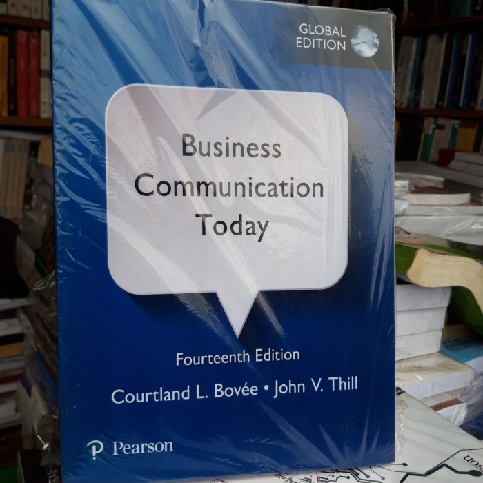 Buku Business Communication Today. 14 edition. Courtland Bovee Thill