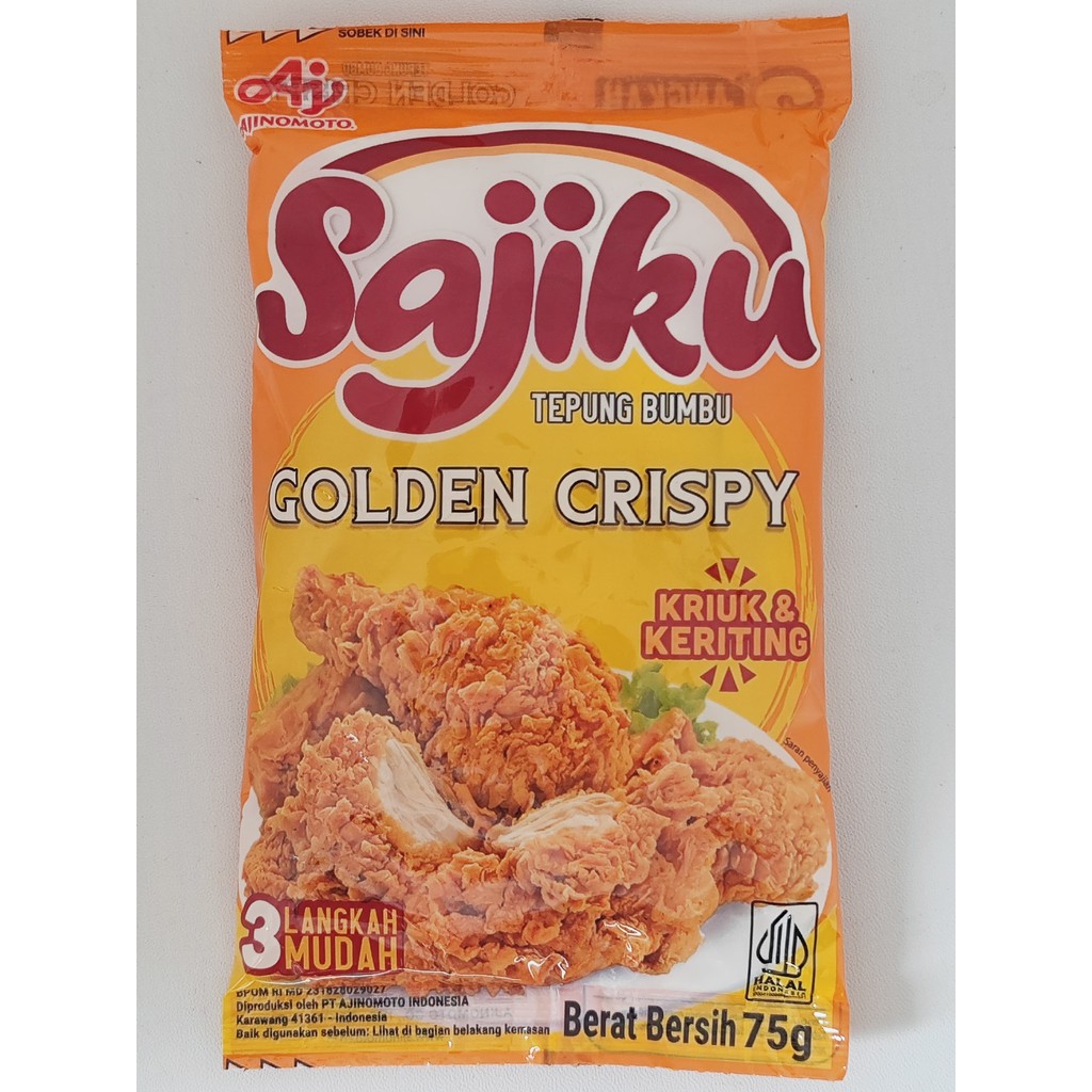 

Sajiku Tepung Bumbu Golden Crispy 75 gram