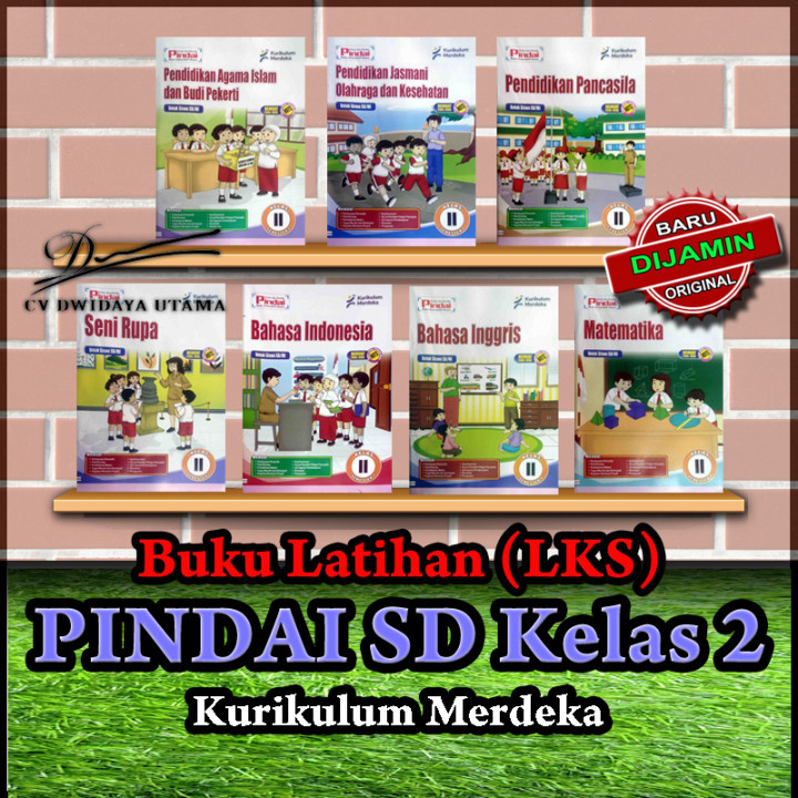 

Buku Latihan (LKS) PINDAI SD Kelas 2 - KUR.MERDEKA ( Cetakan 2024 )