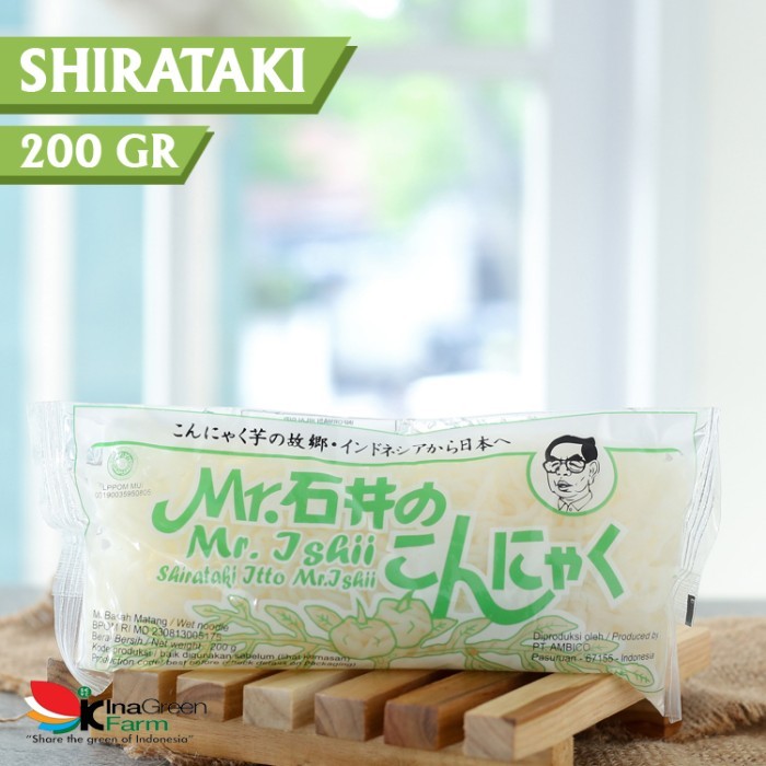 

Shirataki Noodle/Mie Shirataki Mr Ishii Inagreen