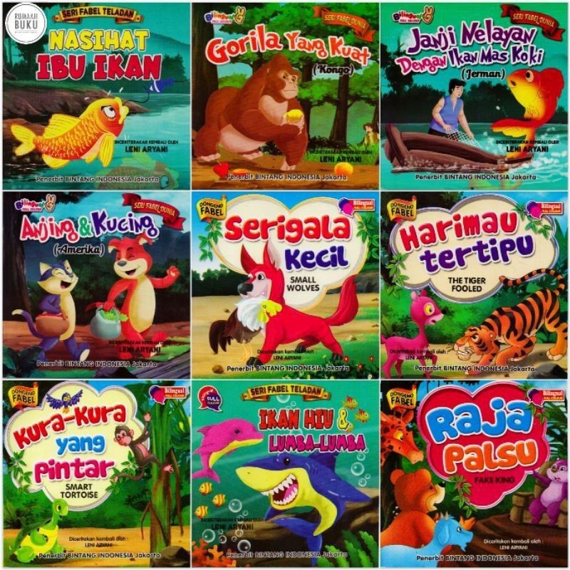 

Buku Cerita (Seri fabel teladan)