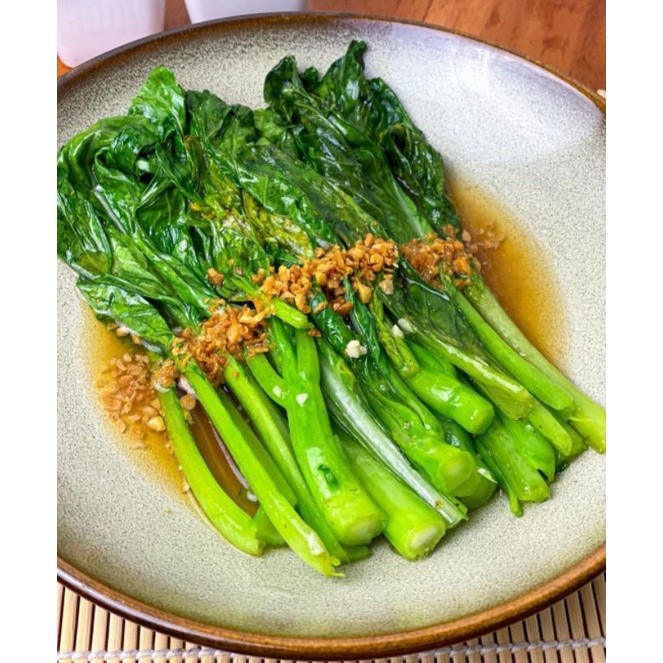 

MAKAN MENU RUMAHAN "CAH KAYLAN BAWANG PUTIH" (PORSI FAMILY 2-3x MAKAN)