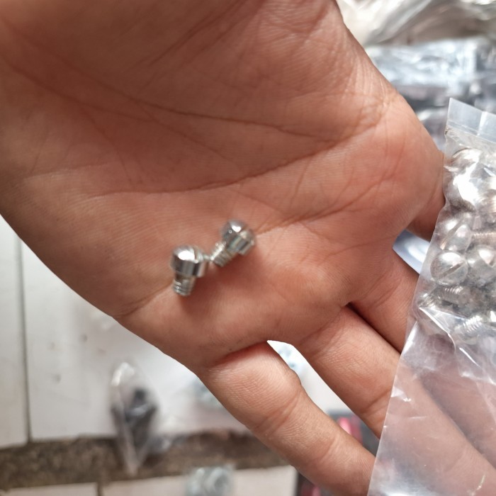 sepasan baut min ring headlamp vespa sprint bagol baru