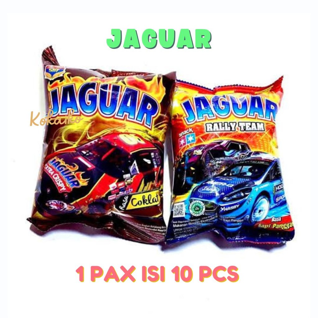 

Ciki Jaguar 1 pax isi 10 pcs @20 gram - Cemilan snack