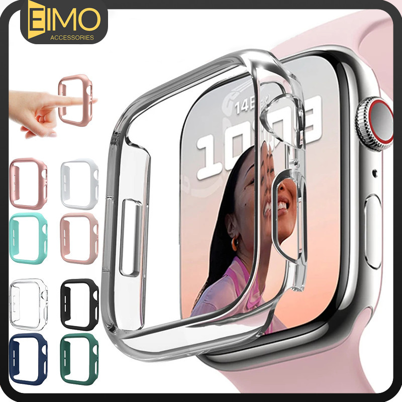 Hard PC Case for Apple Watch SE 2 Ultra 2 Series 10 9 8 7 6 5 4 3 2 1 IWatch 49mm 46mm 41mm 45mm 40m