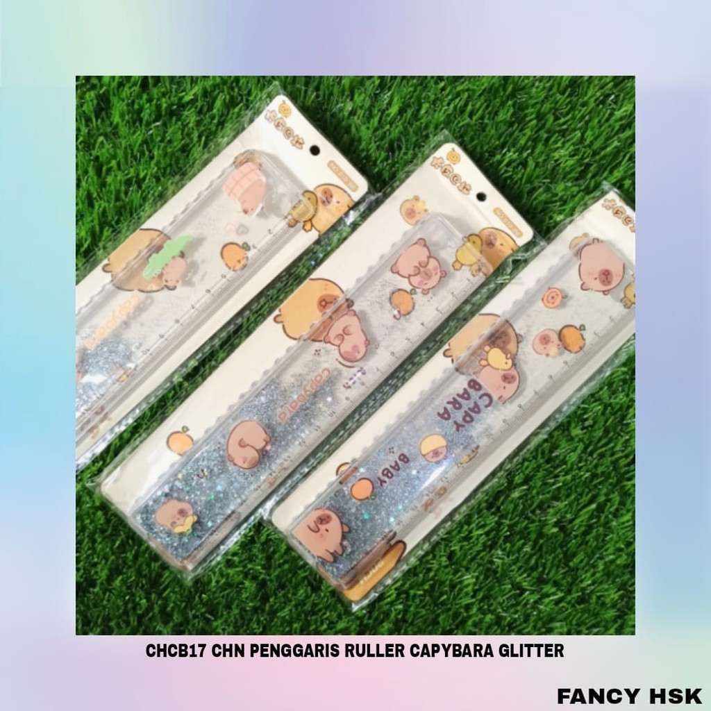 

CHN PENGGARIS RULLER CAPYBARA GLITTER CHCB17