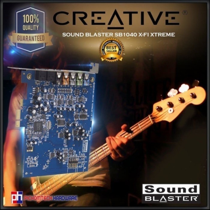 Soundcard Creative Soundblaster XFi SB1040 X-Fi Extreme PCi Expres