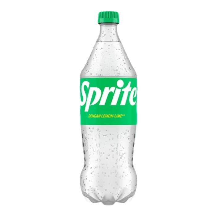 

Sprite lemon lime Minuman bersoda botol 1 liter