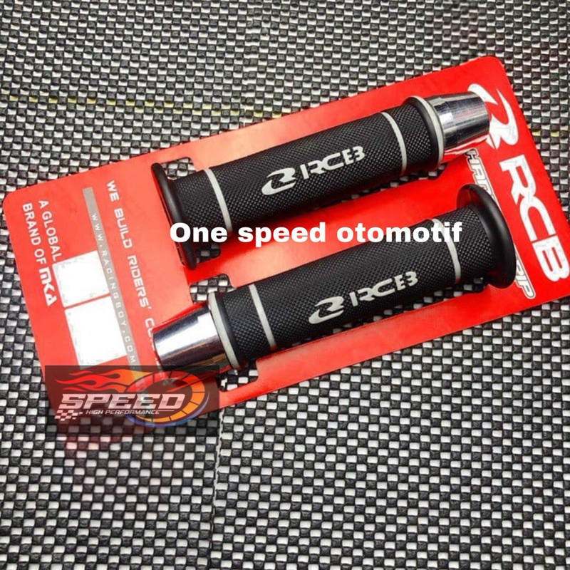 HANDGRIP SARUNG GAS RCB RACING BOY ORIGINAL + JALU STANG CHROME MODEL PCX UNIVERSAL MOTOR HANDGRIP H