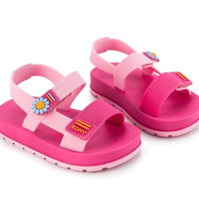 Sepatu Sandal Anak Perempuan Zaxy Nina Confete Papete Bb Pink Fuschia