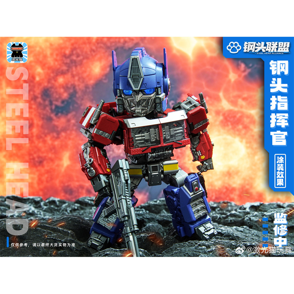 Laser Cat Jgm Q01 Optimus Prime Model Toy Anime Action Figures Collect Free Shipping In-Stock