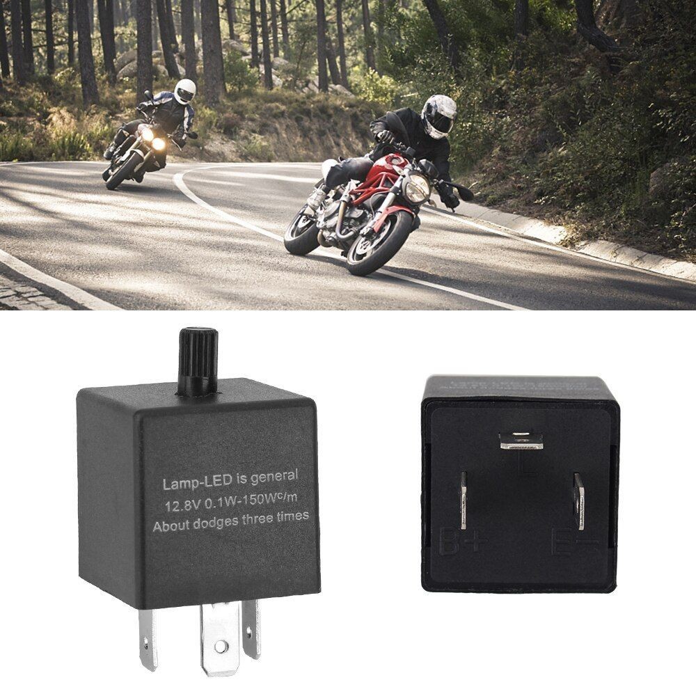 Relay 3 Kaki Flasher Sein Led Relay 12 Volt Flasher Bullaes Relay Sen 3kaki universal Flaser Bullaes