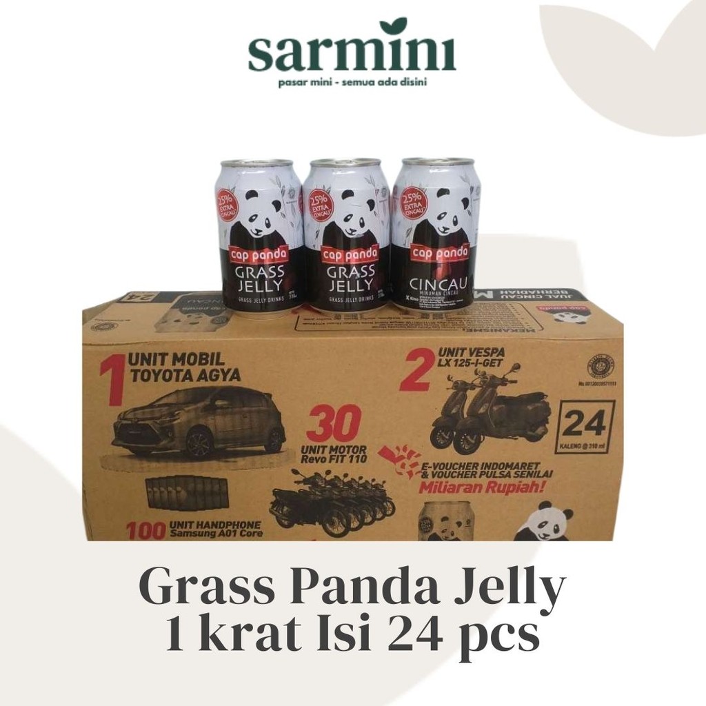 

Grass Panda Jelly 310ml 1 Dus Isi 24 pcs