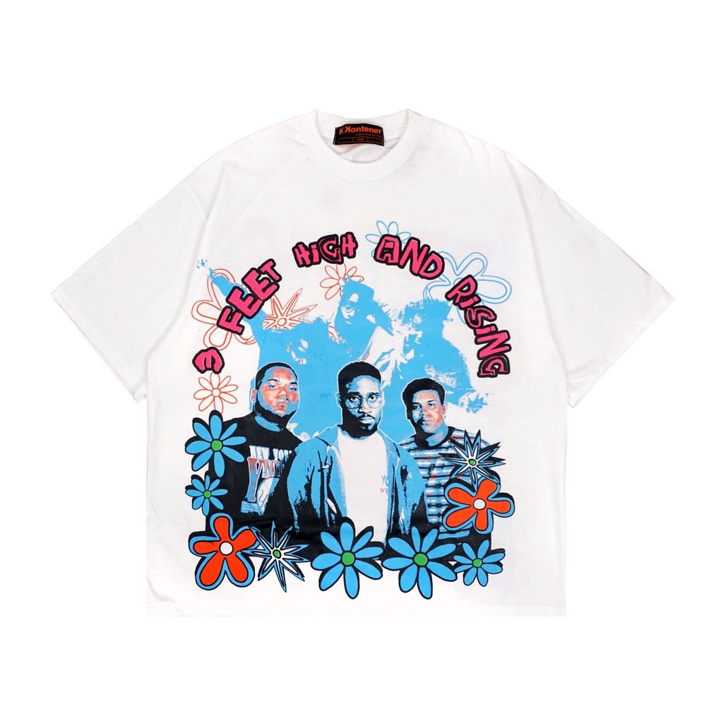 【FAX】-Kelly KKONTENER DE LA SOUL OVERSIZE TSHIRT WHITE