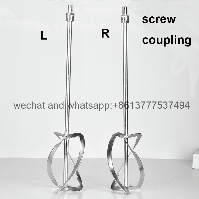 electric Double Shafts Paddle hand paint mixer concrete mixer putty mixer cement mixer mortor mixer 
