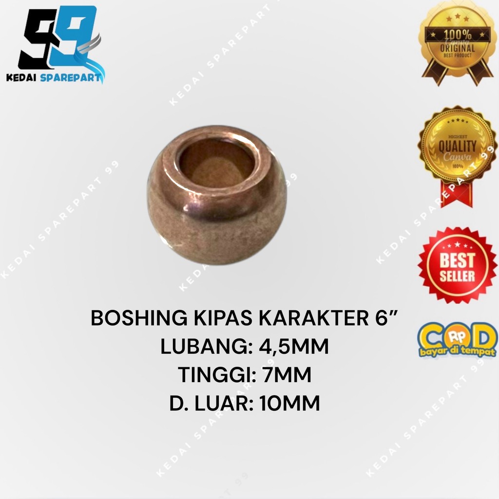 BOSHING BOS KIPAS KARAKTER 6 INCH