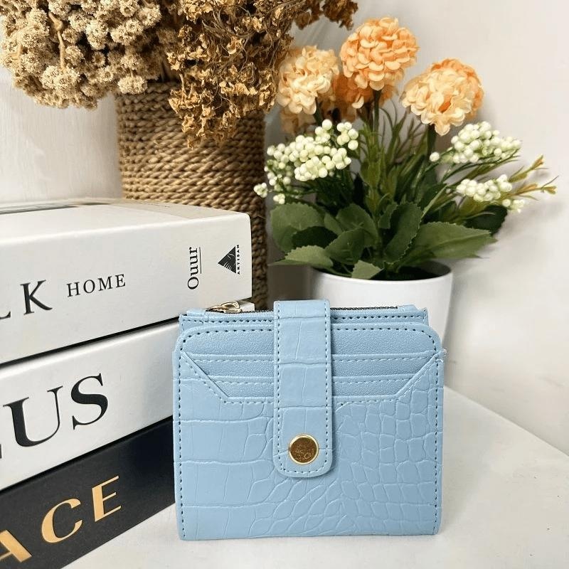 Dompet Lipat Wanita Crocodile Aesthetic