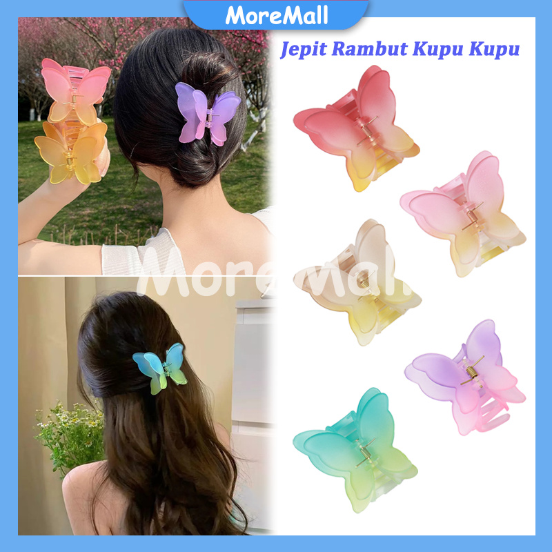 Jepit Rambut Korea/Jepit Rambut Kupu Kupu