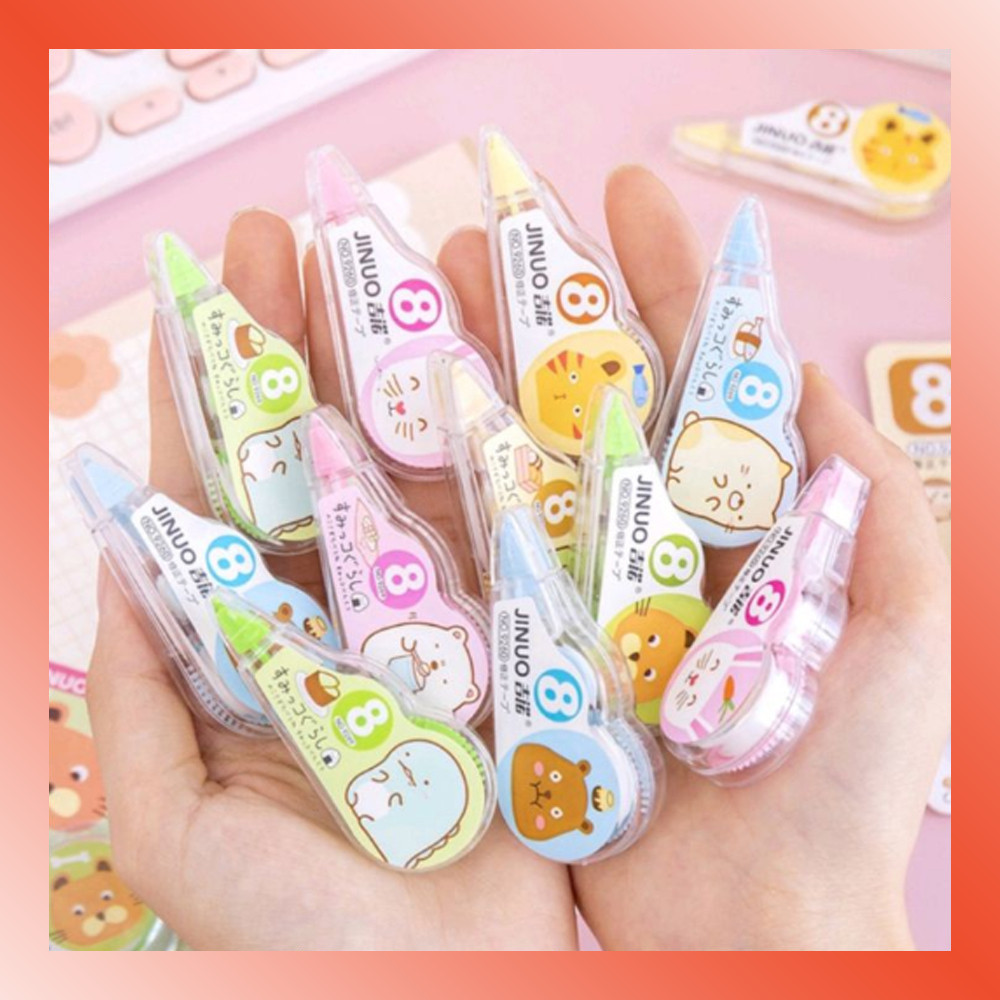 

LAMMORO > AT03 Correction Tape Kecil Warna Lucu Alat Tulis Penghapus Koreksi 29B4