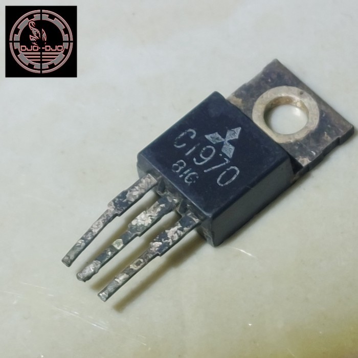 C1970 To-220 Original Cabutan Mitsubishi 2SC1970 2SC 1970 Transistor Penguat RF 175MHz 1W NPN Amplif