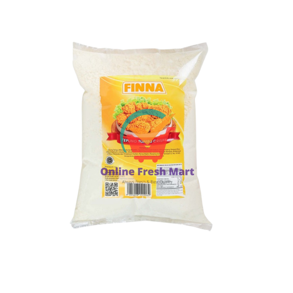 

Finna Tepung Bumbu Crispy Ayam Goreng 1kg - Online Fresh Mart Denpasar