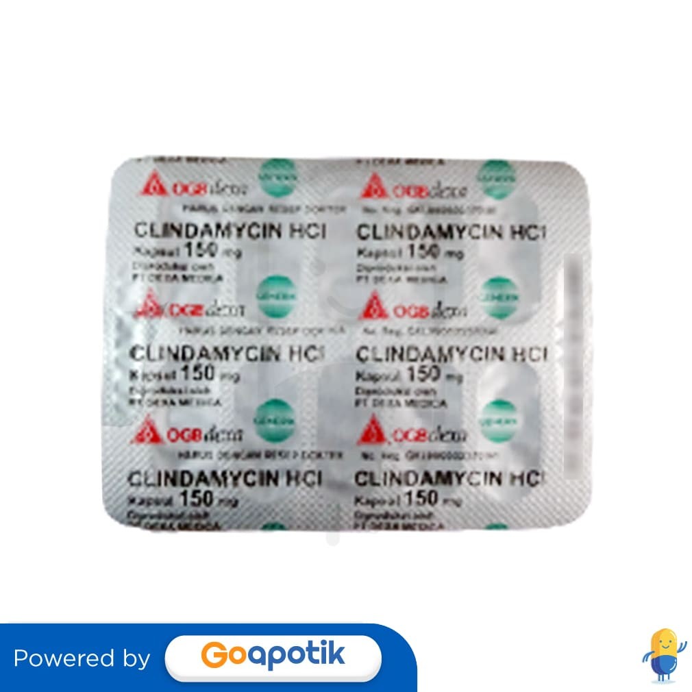 Clindamycin Ogb Dexa Medica 150 Mg Strip 10 Kapsul
