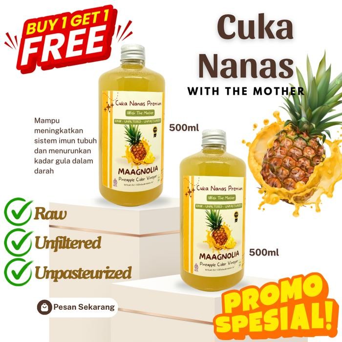 

Cuka Nanas Maagnolia 1 Liter