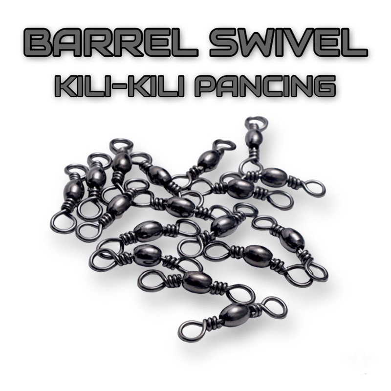 Grosir Kili Kili Pancing Barrel Swivel (1000pcs)