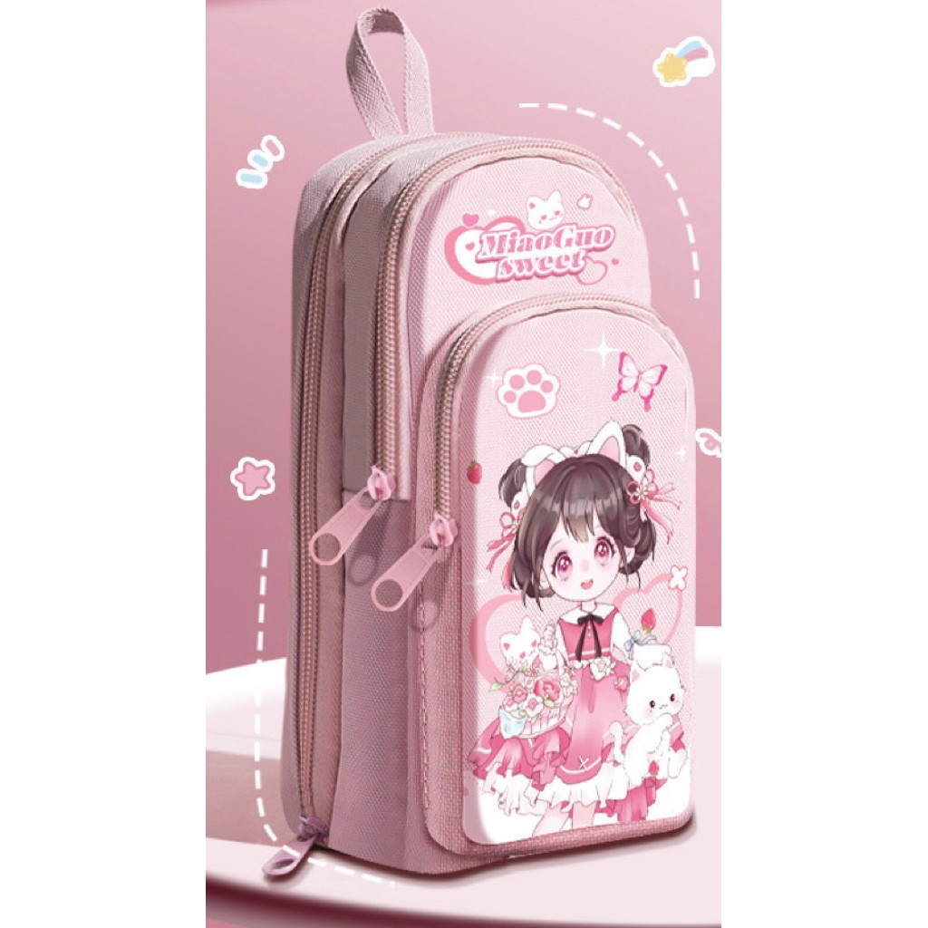 

JAMIN MURAH !!!SM HOME- TEPAK PENCIL CEWE PRINCESS KUROMI LUCU PREMIUM COWO PENCIL CASE TAS(BISA LANGSUNG ORDER)