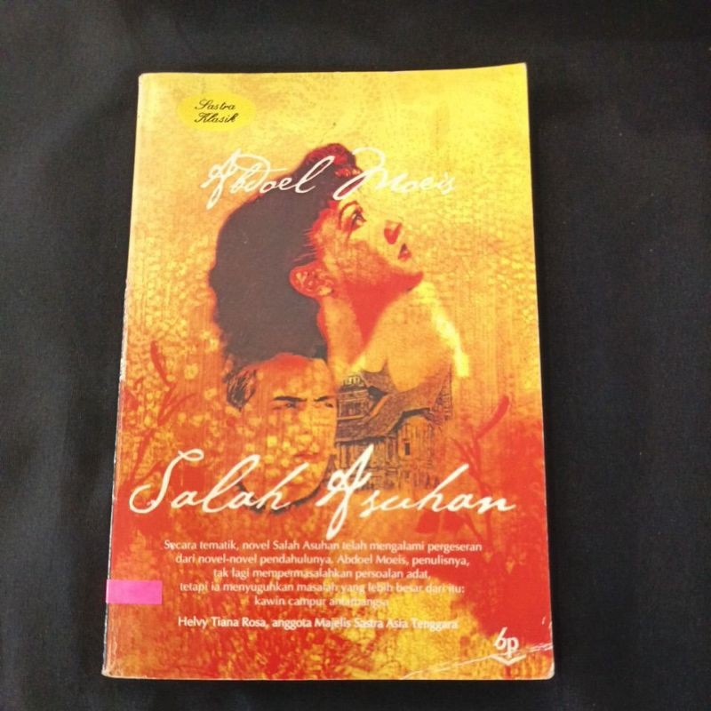 buku sastra original salah asuhan SALAH ASUHAN by Abdoel Moeis ORIGINAL
