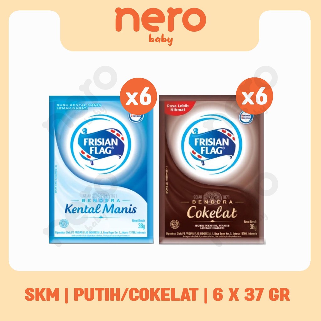 

Susu Kental Manis Sachet Frisian Flag Rencengan (37 Gr x 6)