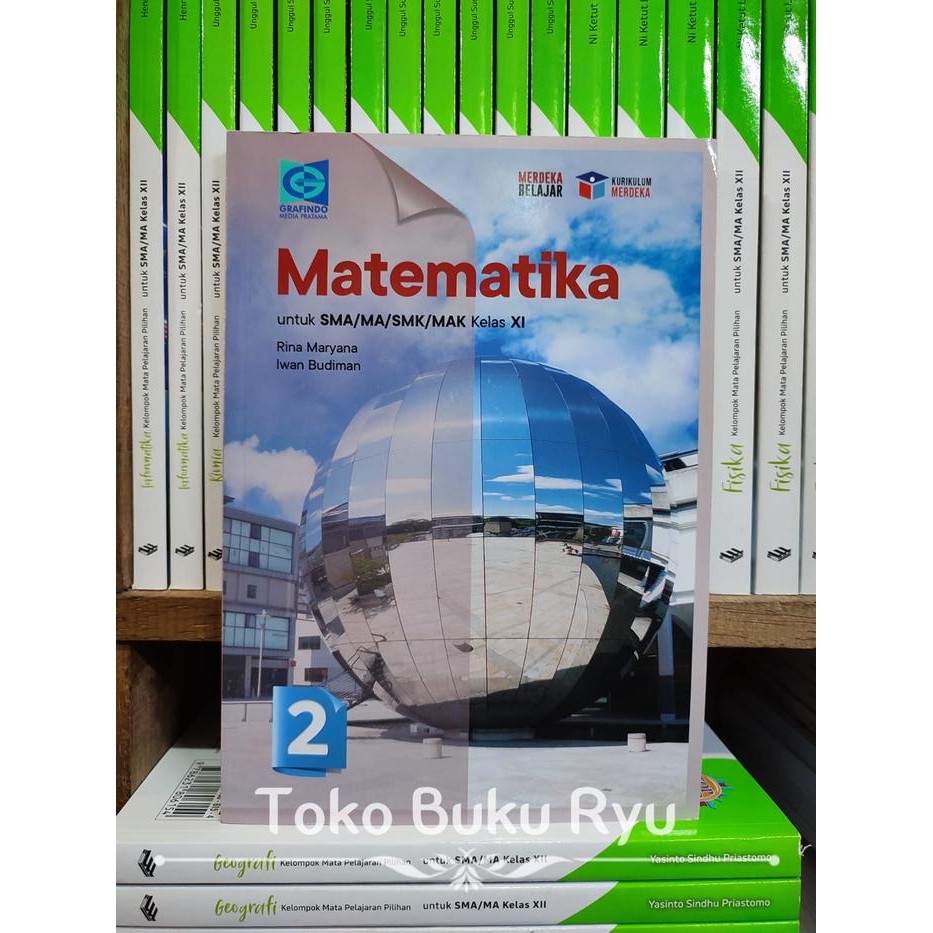 

PROMO!Paket Buku Pelajaran Kelas XI/2/11 SMA Kurikulum Merdeka Grafindo - matematika 11READY