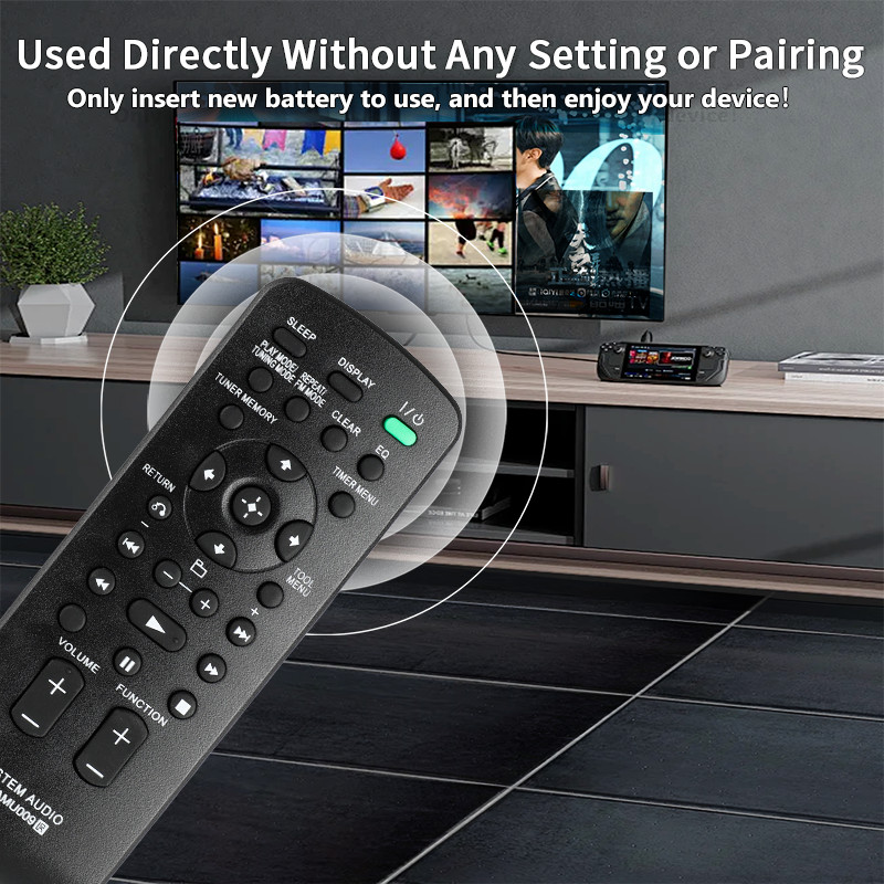 RM-AMU009 For Sony Remote Control Replacement, For Sony Audio System CMT-BX20I CMT-CX4IP CMT-BX70DBI