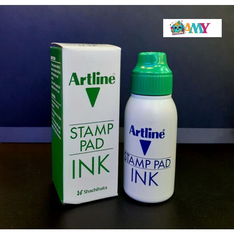 

ARTLINE TINTA STEMPEL ESA-2N GREEN AMY STASIONARY