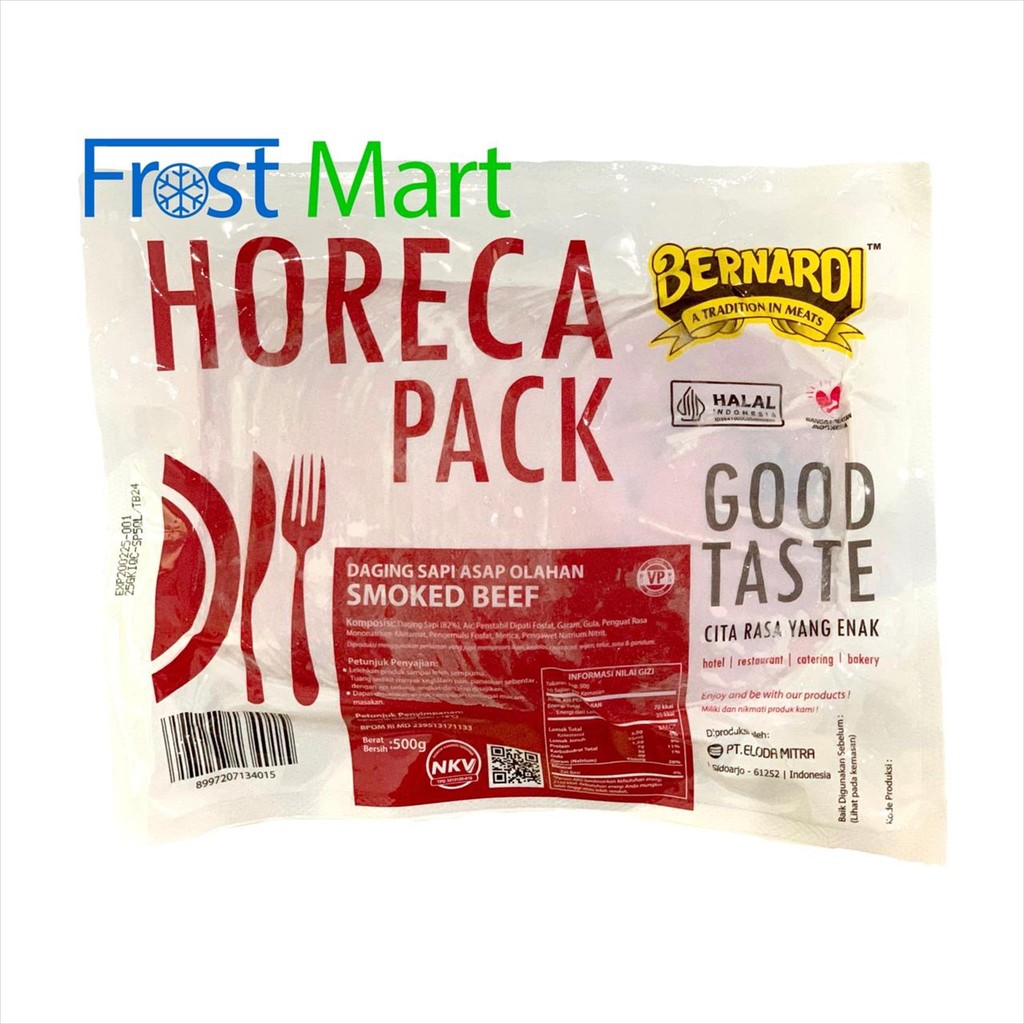 

Bernardi Smoke Beef Bulat 500Gr